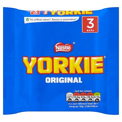 Nestle Yorkie  Milk Bar 46gr x 3pk