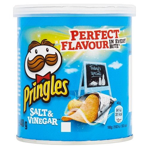 Pringles Salt+Vinegar  40g D