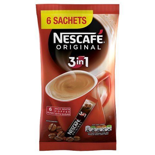 Nescafe 3  in 1 Bag 6pk