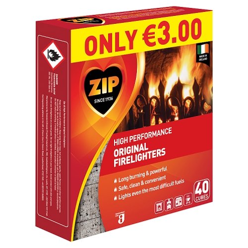 ZIP Firelighters 40s PM €3.00