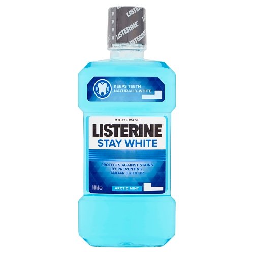 Listerine Stay White M/wash 500ml