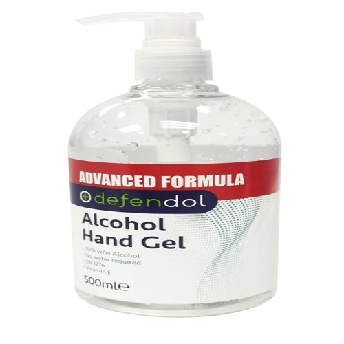 Defendol 70% Alcohol Cleansing Hand Gel 500ml