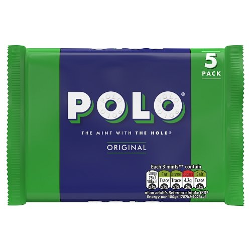 Nestle Polo Mints Tube 25g x 5 Pack