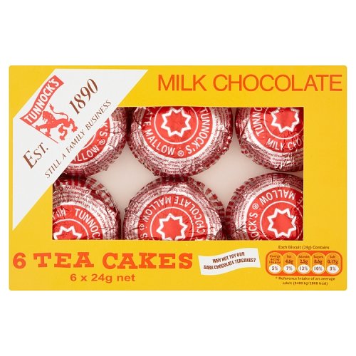 Tunnocks Tea Cakes 6pk x 24g