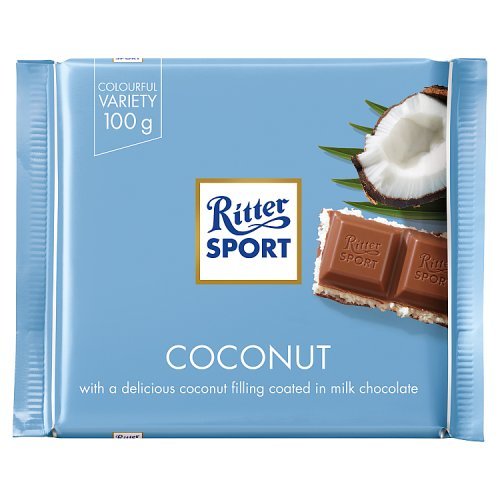 Ritter Sport Coconut Choc Bar 100gr