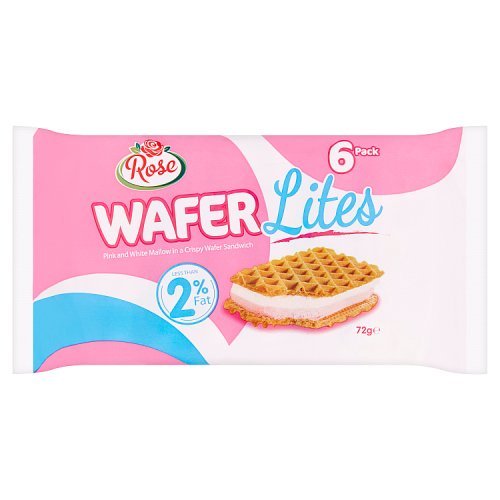 Rose Wafer Lites 6 Pack