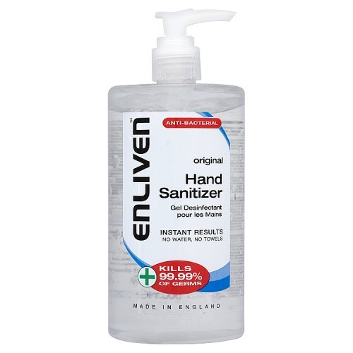 Enliven Hand Gel XL OrigCucumber & Mint 500ml60%Alco