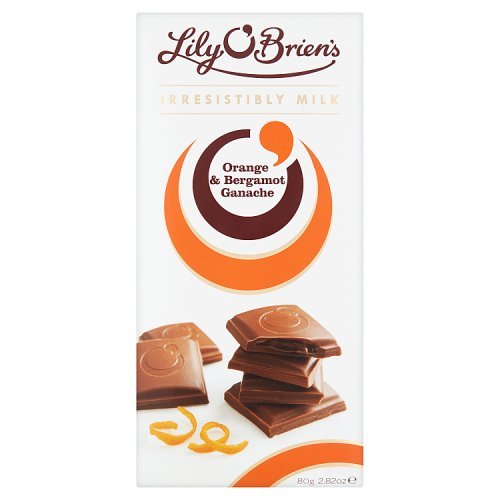 LILYS ORANGE & BERGAMOT MILK BAR 80G