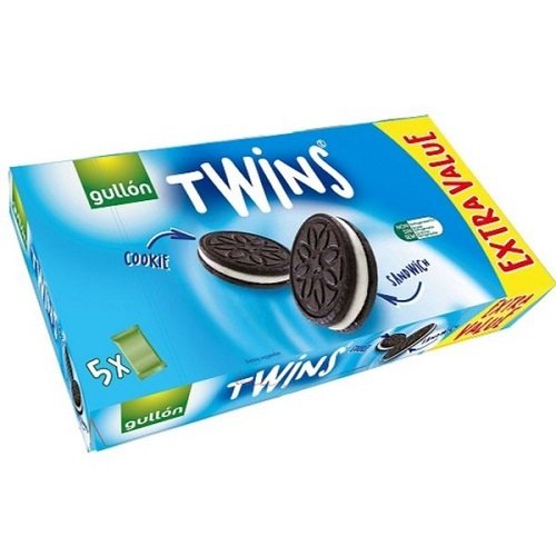 GULLON TWINS SANDWICH BISCUITS EXTRA VALUE  5PKx44GR