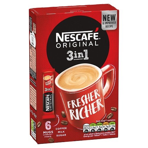 Nescafe 3 in1 Box 6pk NEW