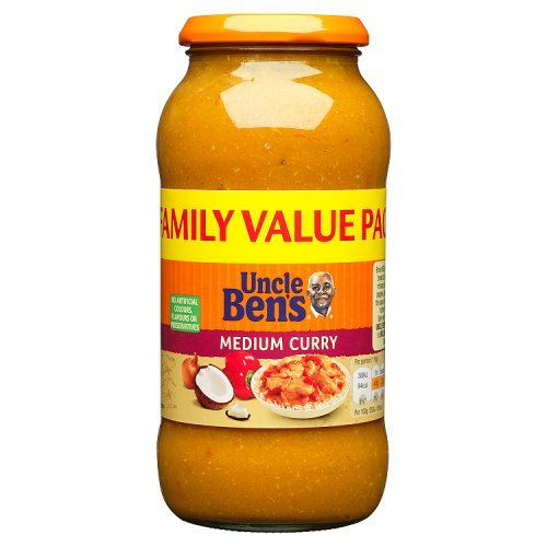 Uncle Bens Medium Curry 665g