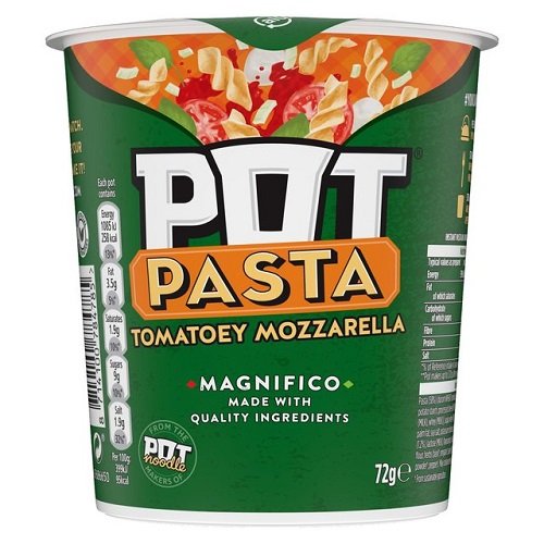 Pot Pasta Tomato Mozzarella 72g PM £1.39