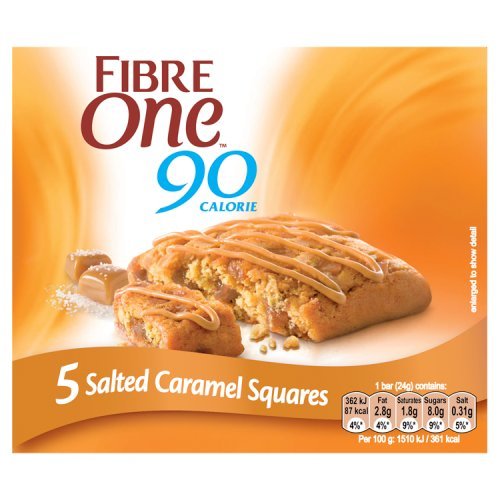 Fibre 1Choc Salted Caramel 5pkx24gr