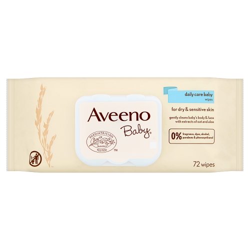 Aveeno Baby Wipes Soothing 72s D