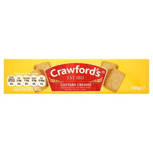 Crawford Custard Creams 150g