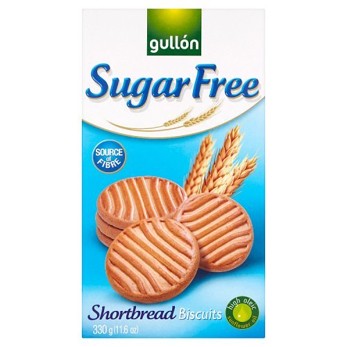 GULLON SUGAR FREE SHORTBREAD BISCUIT 330G