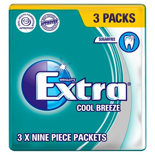 Wrigleys Xtra CoolBrz 3pk 9pcx20sx3