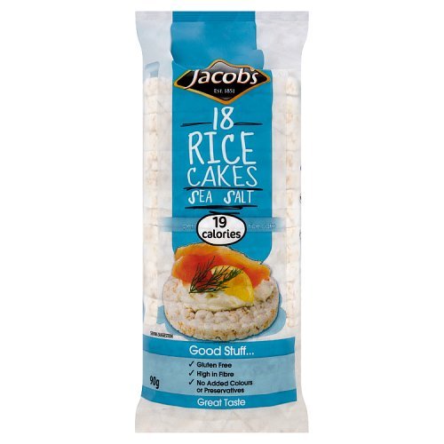 Jacobs Rice Cakes NatSea Salt 90gr