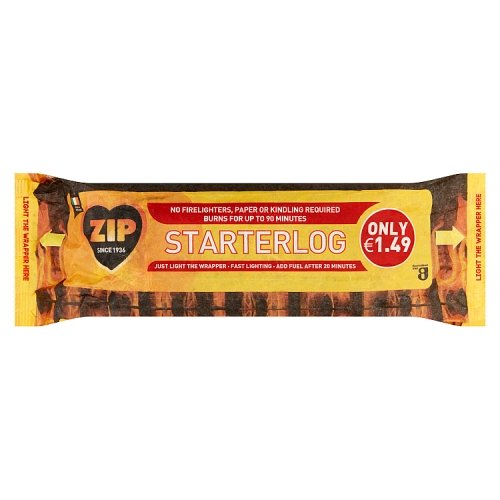 Zip Starterlog 700g PMP €1.49