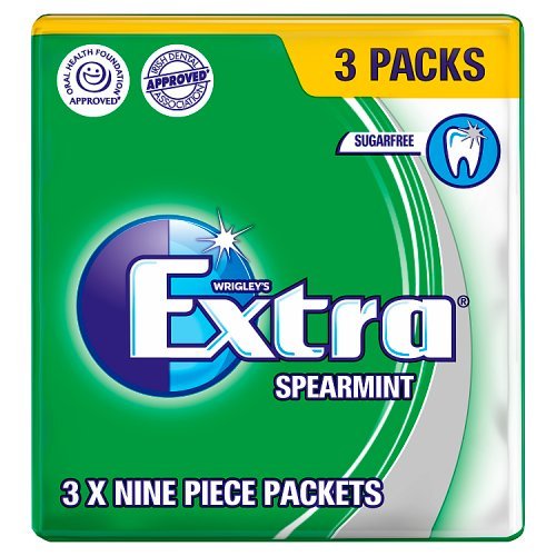 Wrigleys Xtra Sprmint 3pk 9pcx20sx3