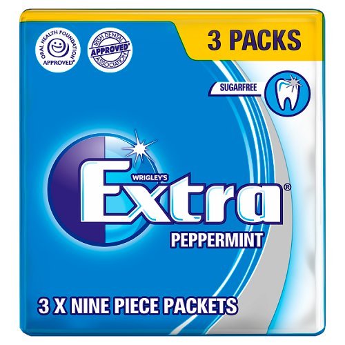 Wrigleys Xtra P/mint 3pk 9pcx20sx3