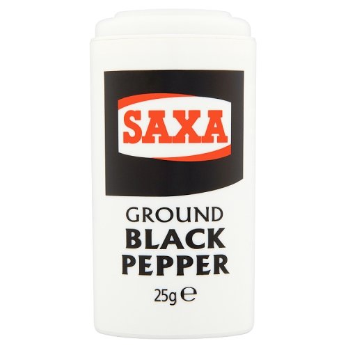 SAXA GROUND BLACK PEPPER 25GR D