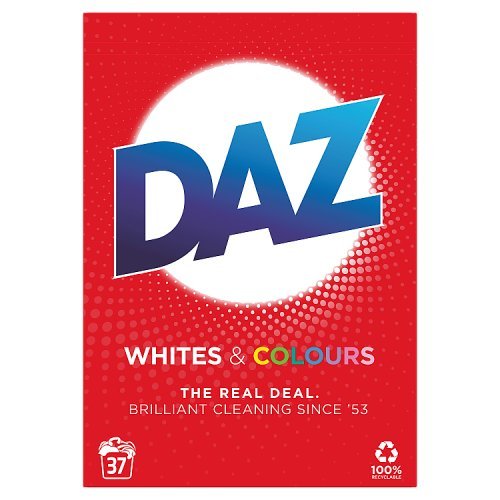 Daz Wash Pwdr for Whites 7 Colours 37Wash